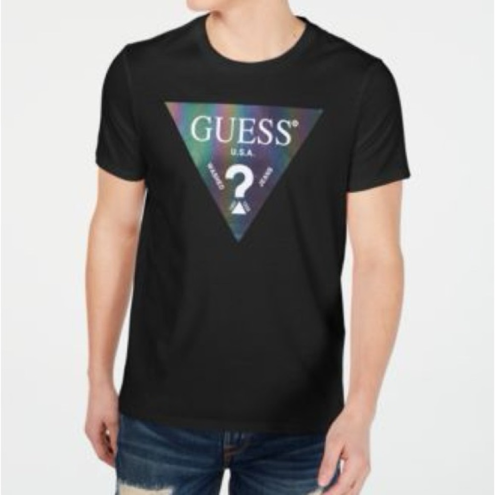 GUESS Black Men's T-Shirt